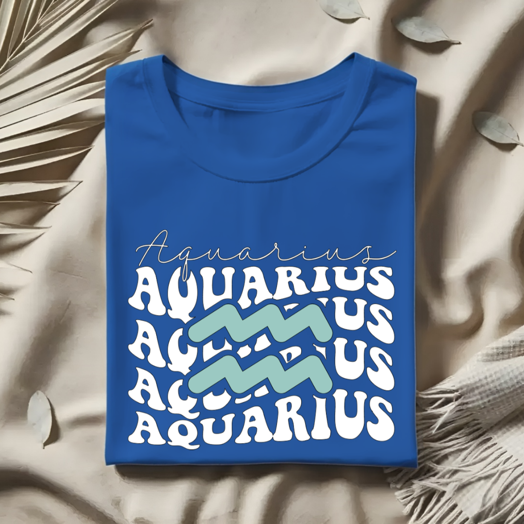 Aquarius Back-to-Back Tee