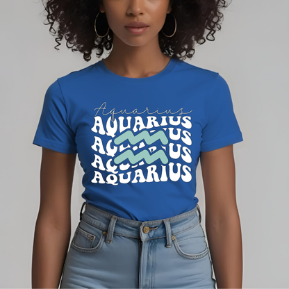 Aquarius Back-to-Back Tee