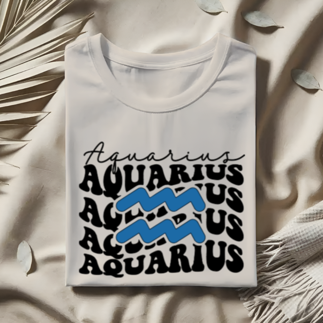 Aquarius Back-to-Back Tee