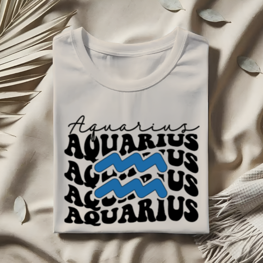 Aquarius Back-to-Back Tee