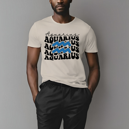 Aquarius Back-to-Back Tee