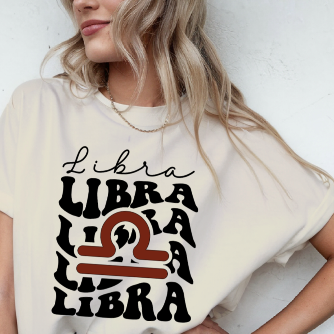 Libra Back-to-Back Tee