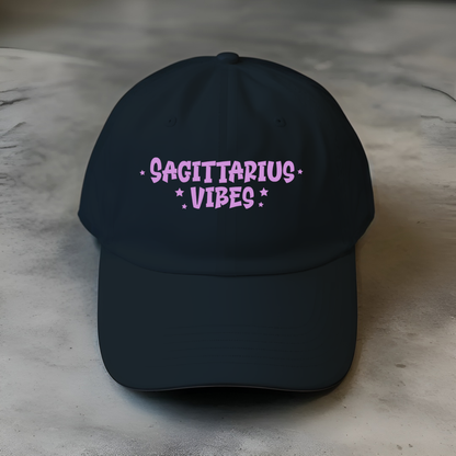 Sagittarius Vibes Dad Hat