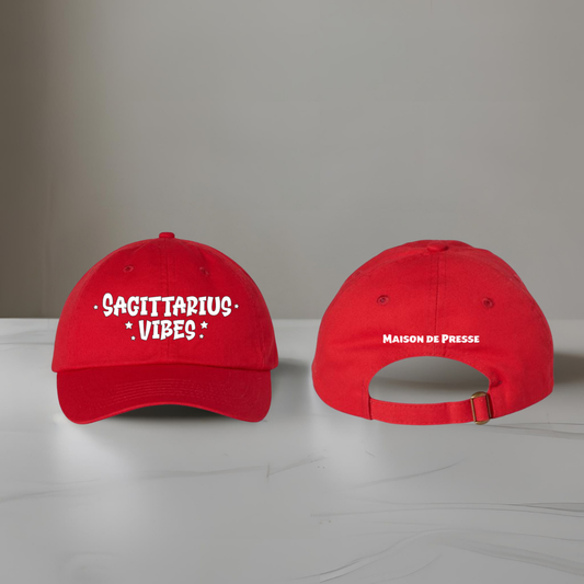 Sagittarius Vibes Dad Hat